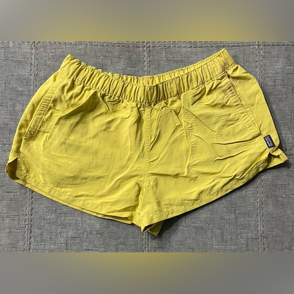 Patagonia Yellow Baggies Shorts